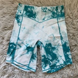 Balance Athletica Rider Short - Teal Tie Die